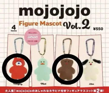 mojojojo 피규어 마스코트 가챠 Vol.2 고양이 곰