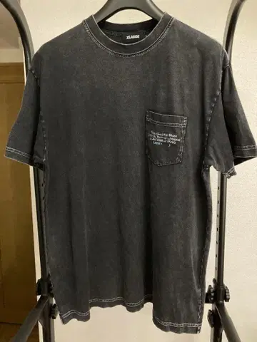 XLARGE CHEMICAL WASH ADDRESS S/S POCKET