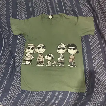 80s 90s 스누피 양면 티셔츠 JOO COOL 싱글