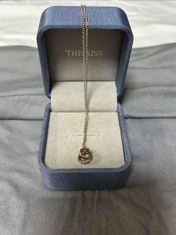 THE KISS 이중 반지 목걸이