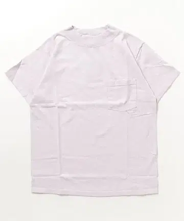 GOODWEAR 연보라색 클래식 넥 / 모크넥 포켓 티셔츠