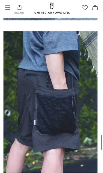애로우즈 별주 그립스와니 WATER GEAR WIDE SHORTS