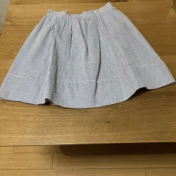 Mademoiselle TARA 스트라이프 플레어 스커트 34