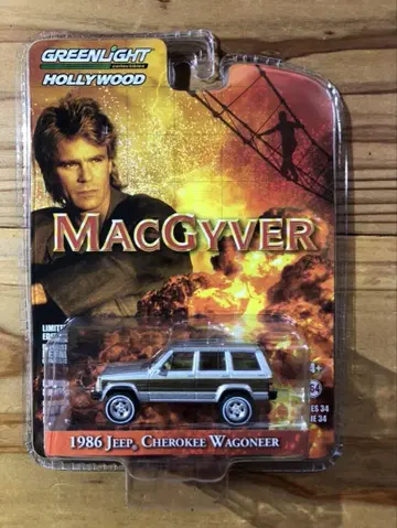 1986 Jeep Cherokee Wagoneer 그린 라이트