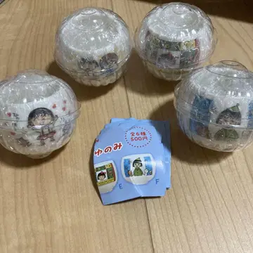 가챠 마루코는 아홉살(치비 마루코짱) 미니 찻잔 4개 세트