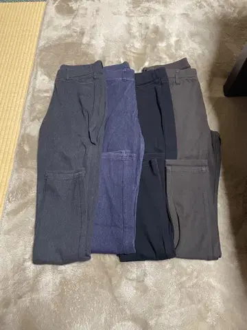 무인양품 스트레치 레깅스 팬츠 L 사이즈