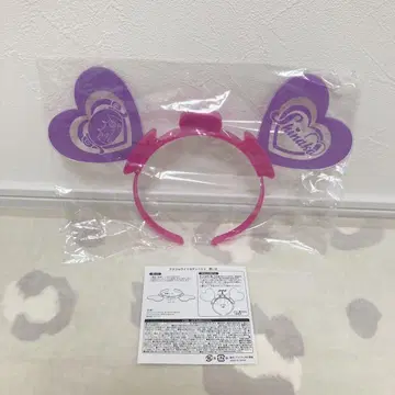 하라주쿠 페스티벌 프린세스 퍼플 하트 머리띠 시나코 하자품