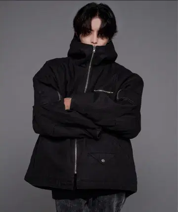 ADRER 리버서블 덕 후드티 자켓