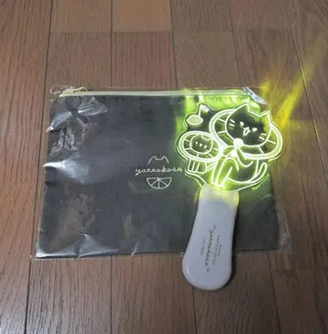 카미시로이시 모네 레모네코 응원봉&파우치