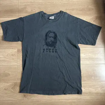 00년대 전반기 마스터피스 PETER 피터 토쉬 레게 밴딩 티셔츠