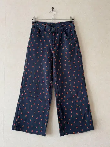 POPPY STRAWBERRY DENIM PANTS M 사이즈