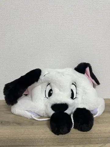 개 캐릭터 모자 (귀, 손 포함)