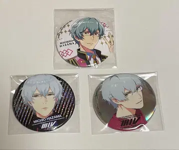 SideM 사토미치 캔뱃지 세트 fifs 실물 크기 표정