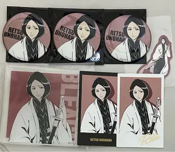 BLEACH world 우노하나 레츠 우노하나 야치류 코스터 캔뱃지 C상