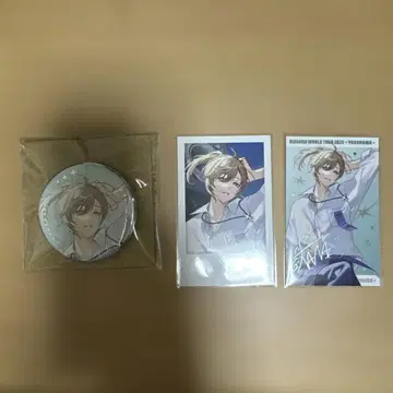니지산지 WORLDTOUR 요코하마 공연 카나 캔뱃지 폴라로이드 카드