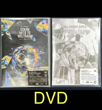 Mrs.GREEN APPLE 젠진 미도 White DVD 2장/-1