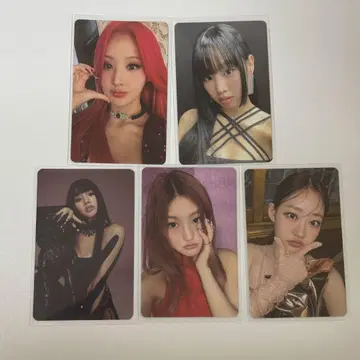 kissoflife borntobe 트레이딩 카드 세트