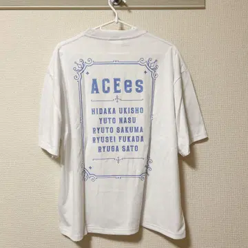 ACEes 티셔츠 투어 우키시 토키 나스 유토 후카다 류세이 사토 류가