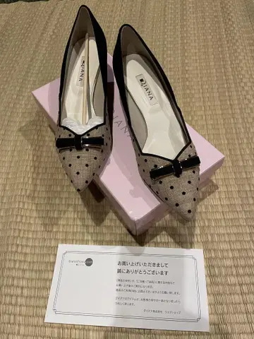 DIANA NJ14126 미들 힐 펌프스 24.5cm