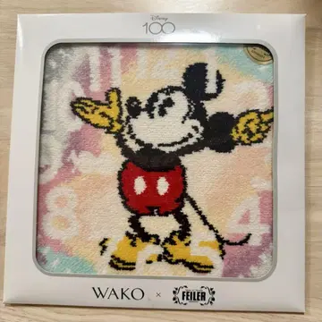 WAKO x FEILER 미키마우스 손수건