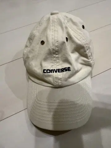 디즈니 모자 CONVERSE 아이보리 캡