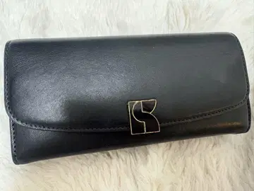 kate spade 블랙 가죽 장지갑 다코타 플랩 콘티넨탈 지갑