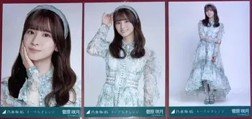 노기자카46 스가하라 사츠키 브로마이드 컴프 네이블 오렌지
