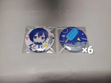 프로세카 세가 럭키 쿠지 E상 캔뱃지 세트 KAITO