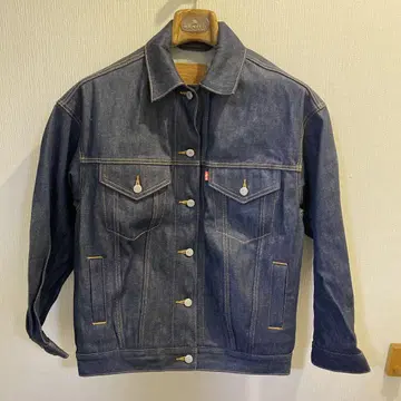 Levi's PREMIUM 데님 자켓 XXS 다크 블루 리바이스