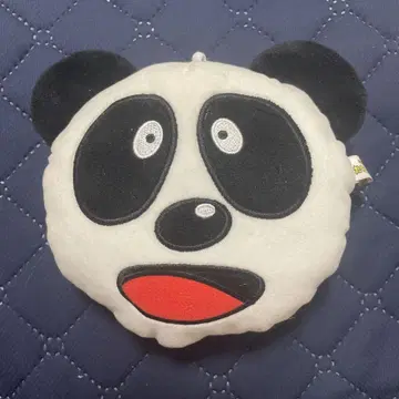 팬더 얼굴 봉제 인형 파우치