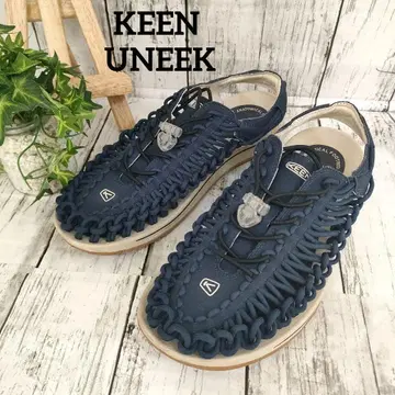 컨디션 최상 킨 KEEN 유니크 UNEEK 스포츠 샌들 스니커즈 네이비