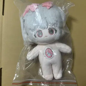 20cm 무속성 봉제 인형 옷 갈아입기