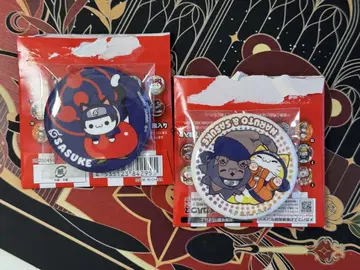 NARUTO 냐루토! 캔뱃지 컬렉션 우즈마키 나루토 우치하 사스케