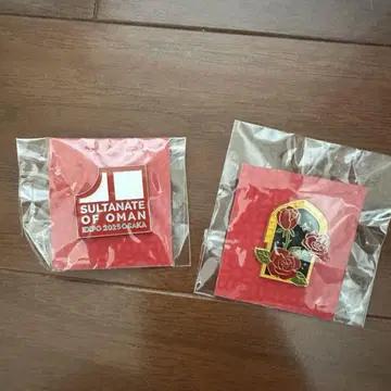 간사이 엑스포 회장에서만 판매되는 오만 파빌리온 핀 배지 세트