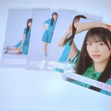사쿠라자카46 브로마이드 피케 셔츠 코디 컴프 사토 아이 사쿠라