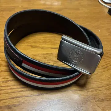 캐주얼 스트라이프 벨트