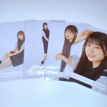 사쿠라자카46 브로마이드 피케 셔츠 코디 컴프 마츠모토 카즈코