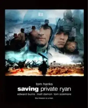 프라이빗 라이언 영화 티셔츠 Saving Private Ryan
