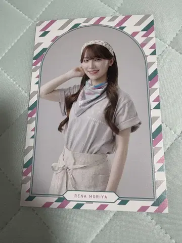모리야 레이나 엽서 사쿠라자카 카페