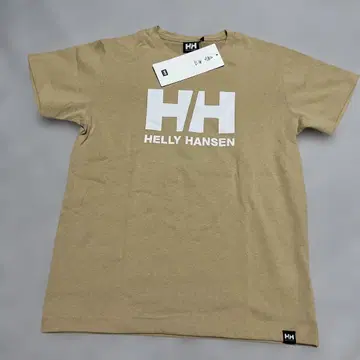 Helly Hansen 로고 티셔츠 M 사이즈 베이지
