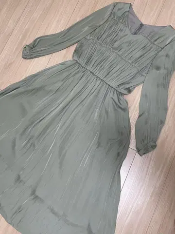 UNITED ARROWS CS 카센 개더 원피스
