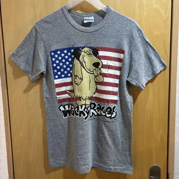 90년대 USA제 치키치키 머신 맹렬한 레이스 빈티지 프린트 T 켄켄