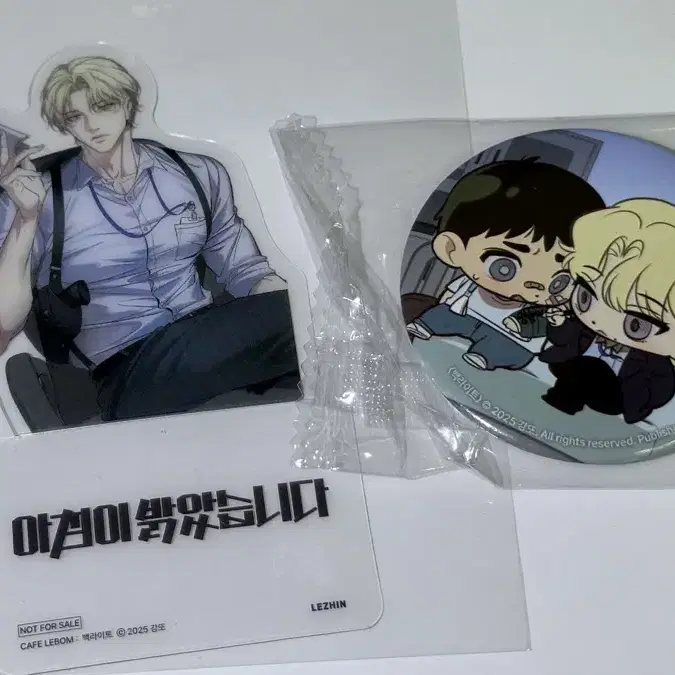 CAFE LEBOM backlight バッグライト 特典 PETスタンド Lebom Cafe Backlight Badge Dessert PET Stand HanSeoin lebom