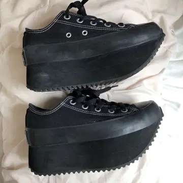 CONVERSE ALL STAR 통굽 블랙 신발