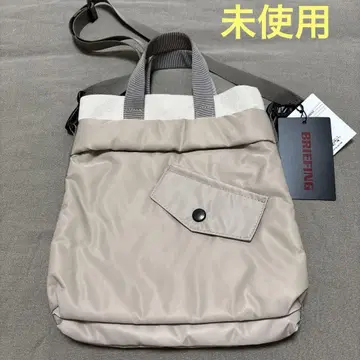 BRIEFING SQUARE 2WAY SHOULDER 베이지