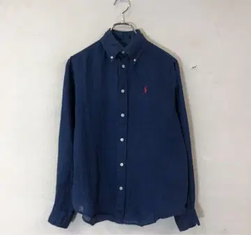 Ralph Lauren 랄프 로렌 네이비 린넨 셔츠