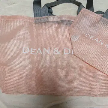 DEAN & DELUCA 메쉬 토트백 특대형 & S 사이즈 세트