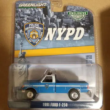 GREENLIGHT 1991 FORD F-250 NYPD 그린 라이트