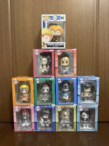귀멸의 칼날 포테토 피규어와 funko 묶음 판매