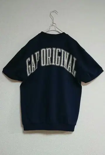 GAP / 갭 양면 프린트 반팔 맨투맨 L